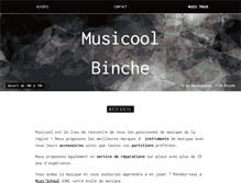 Tablet Screenshot of musicool.be